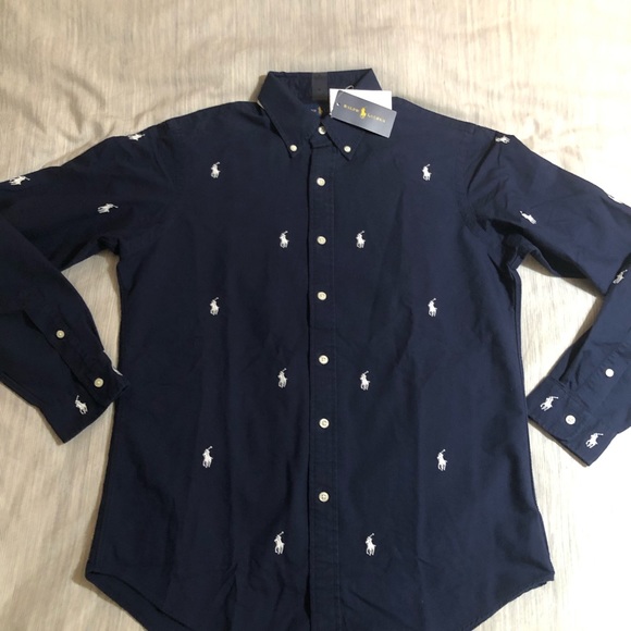 polo allover pony shirt
